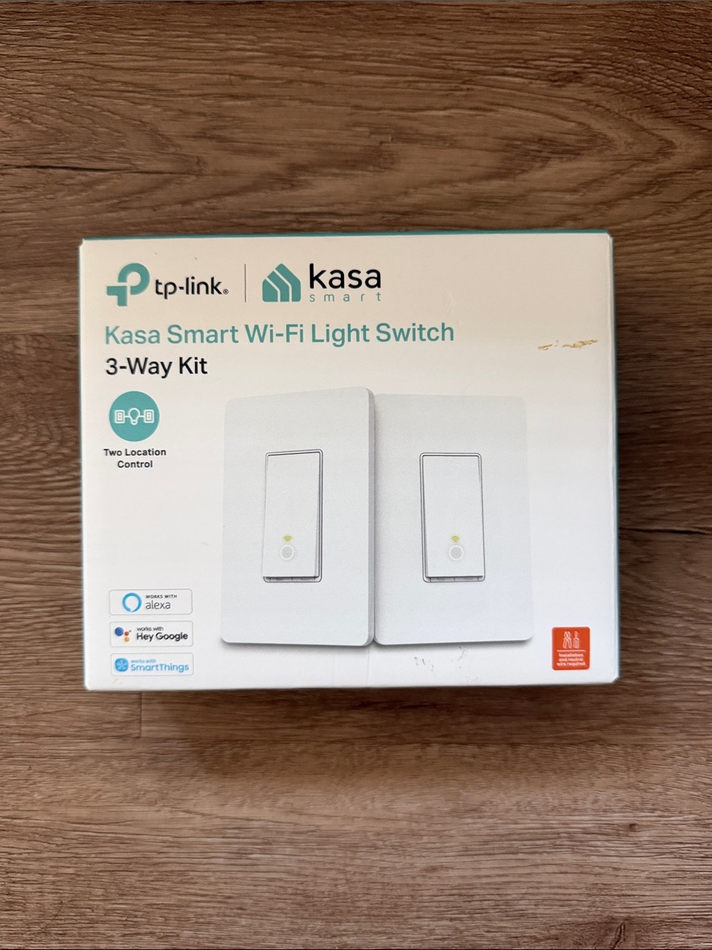 Kasa Smart Wi-Fi Light Switch 3-Way Kit